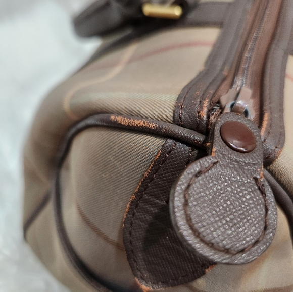 🔹️Burberry 🔹️VINTAGE mediun size Boston w/ COA - Picture 10 of 15